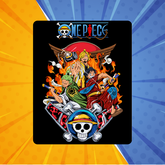One Piece Gang Fridge Magnet | Size 80mm * 100mm