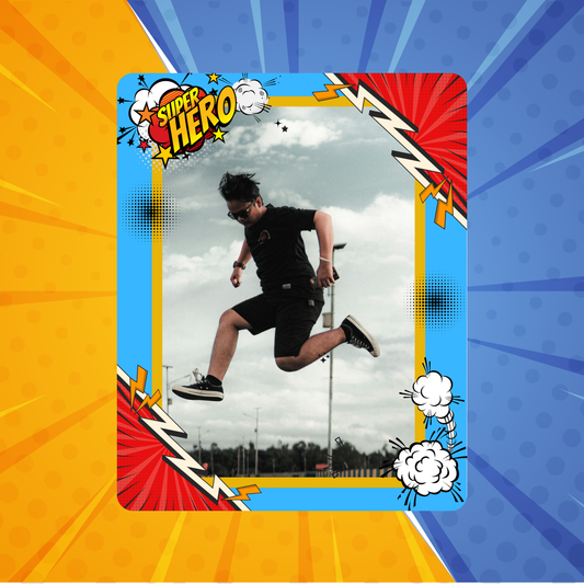 SuperHero Portrait Fridge Magnet | Size 80mm * 100mm