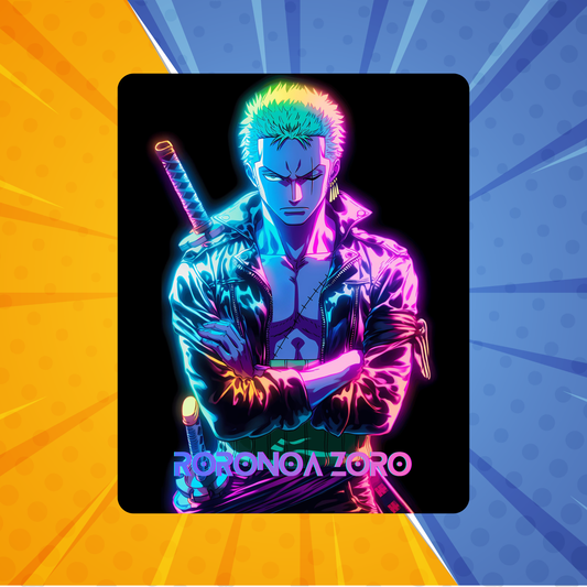 Roronoa Zoro One Piece Fridge Magnet | Size 80mm * 100mm