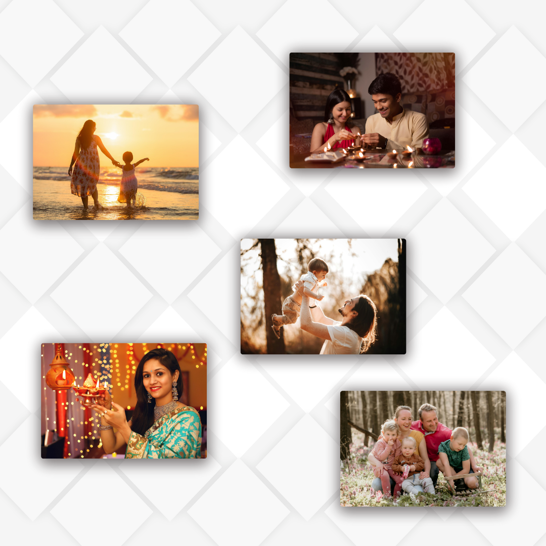 Rectangular Fridge Magnet | Size 54mm * 86mm