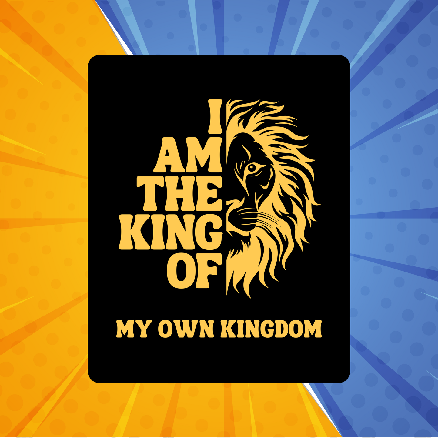 King Fridge Magnet | Size 80mm * 100m