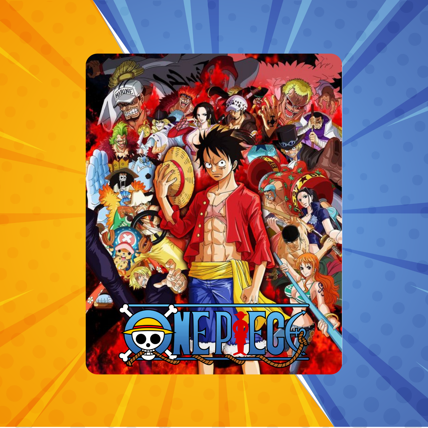One Piece Fridge Magnet | Size 80mm * 100mm