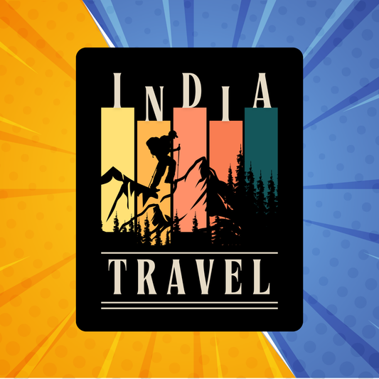 India Travel Fridge Magnet | Size 80mm * 100m