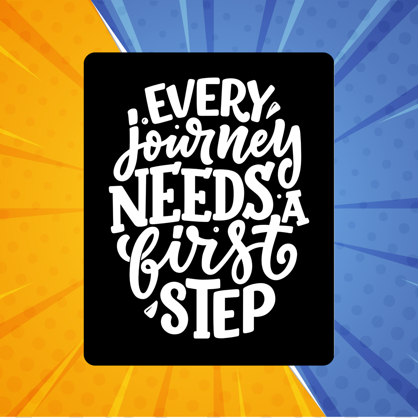 Journey Fridge Magnet | Size 80mm * 100m