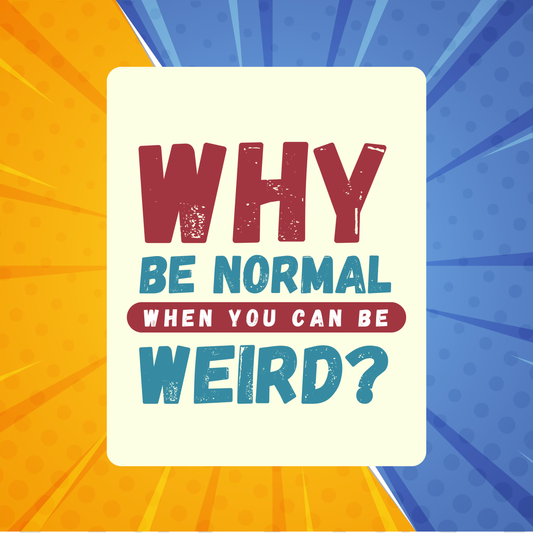 Why Weird Fridge Magnet | Size 80mm * 100m