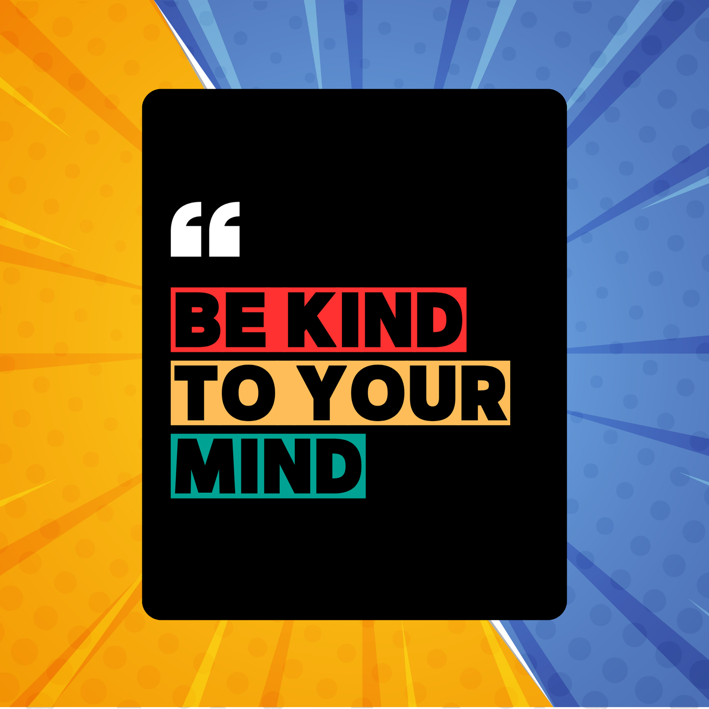 Be Kind Fridge Magnet | Size 80mm * 100m