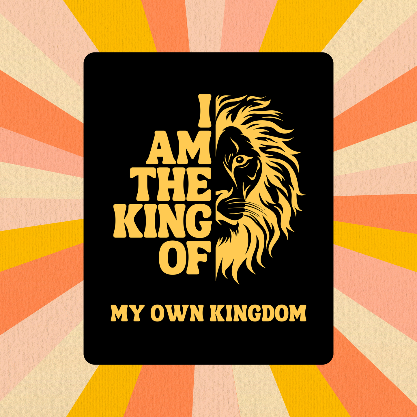 King Fridge Magnet | Size 80mm * 100m