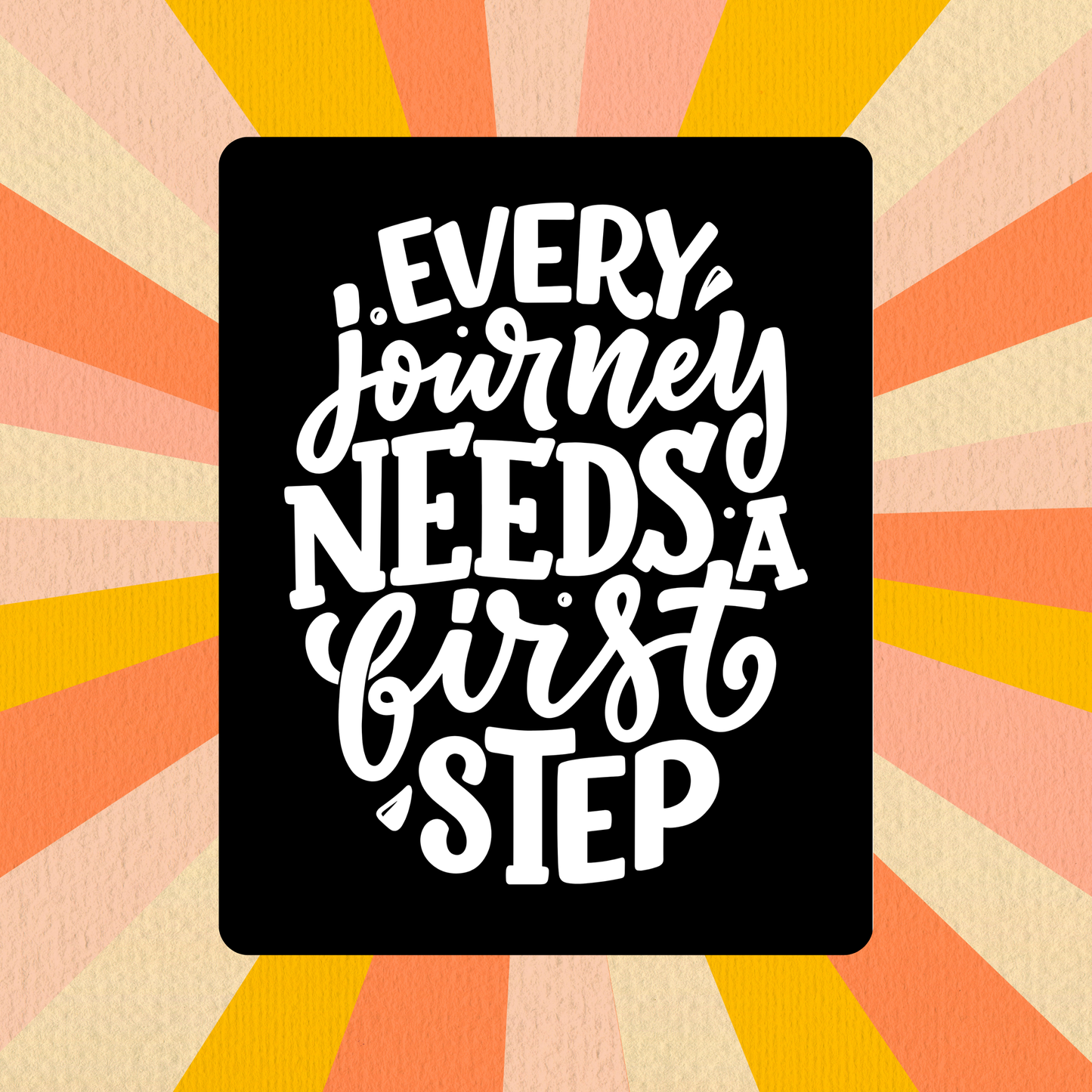 Journey Fridge Magnet | Size 80mm * 100m