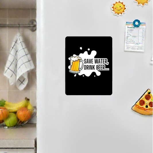 Save Water Fridge Magnet | Size 80mm * 100mm