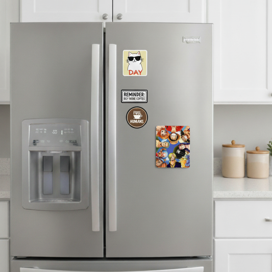One Piece Characters Fridge Magnet | Size 80mm * 100m