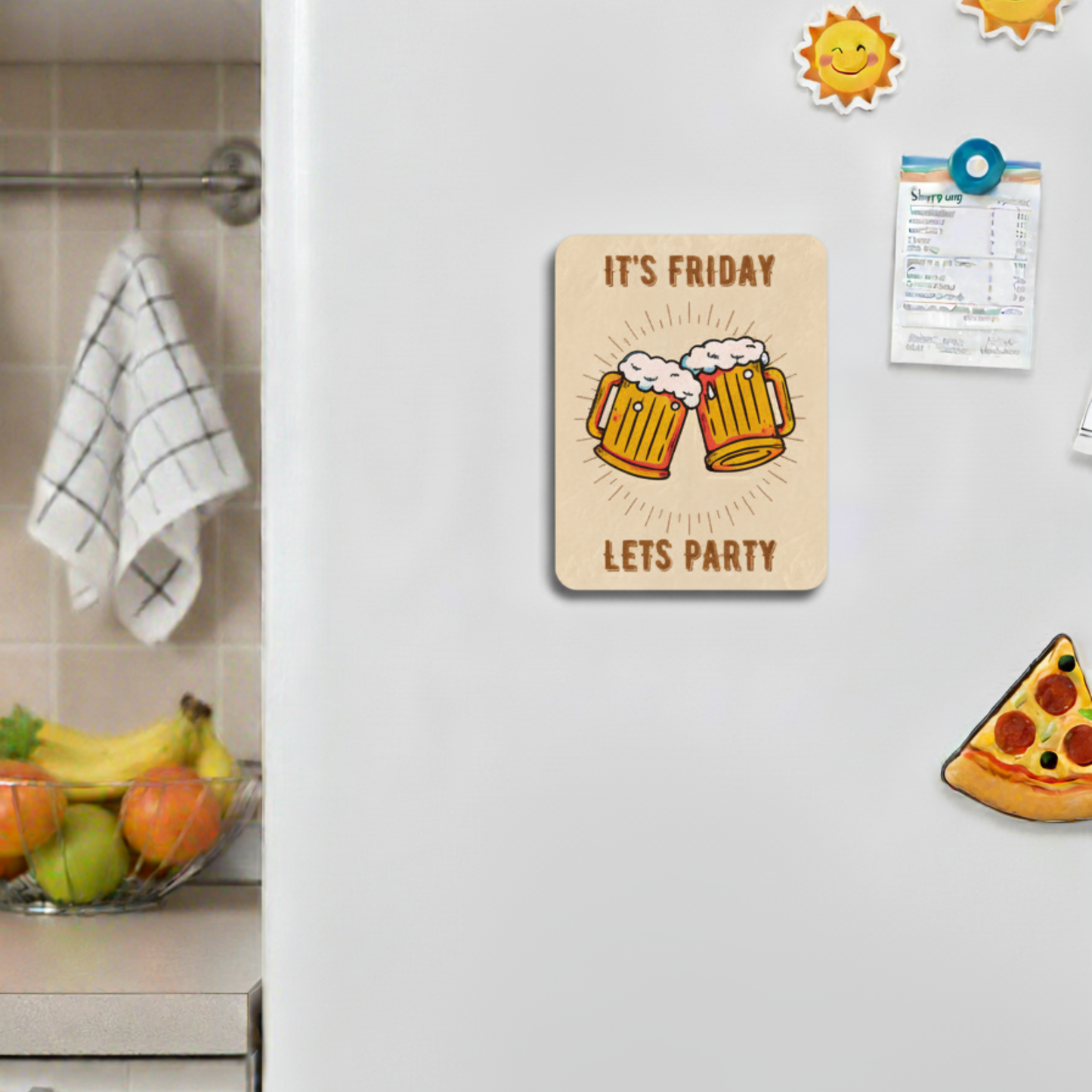 Its's Friday Fridge Magnet | Size 80mm * 100mm