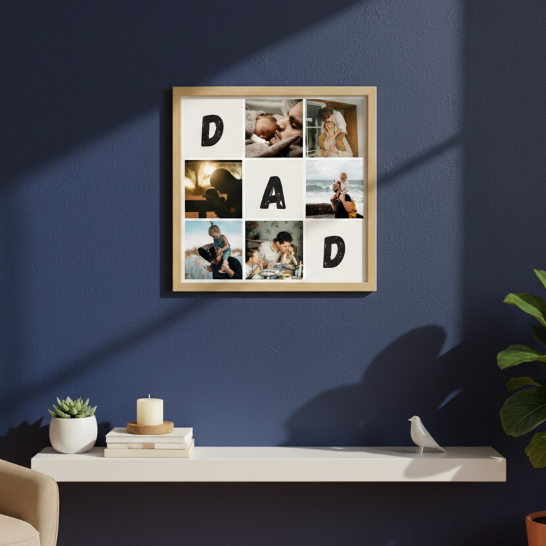 Personalized Dad's Love Gift Frames
