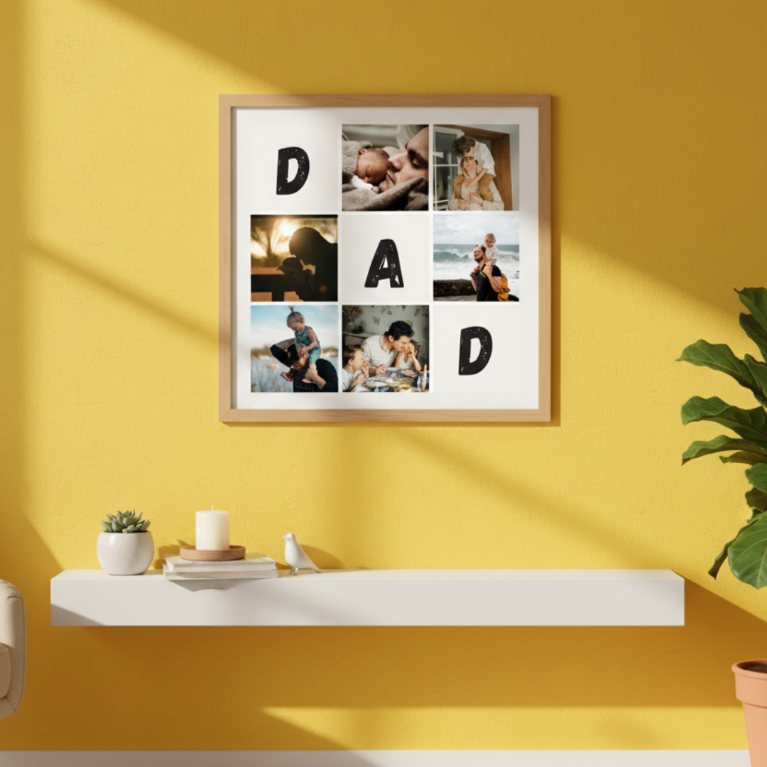 Personalized Dad's Love Gift Frames