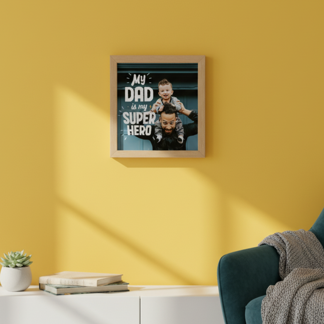 Personalized Dad My Super Hero Gift Frames