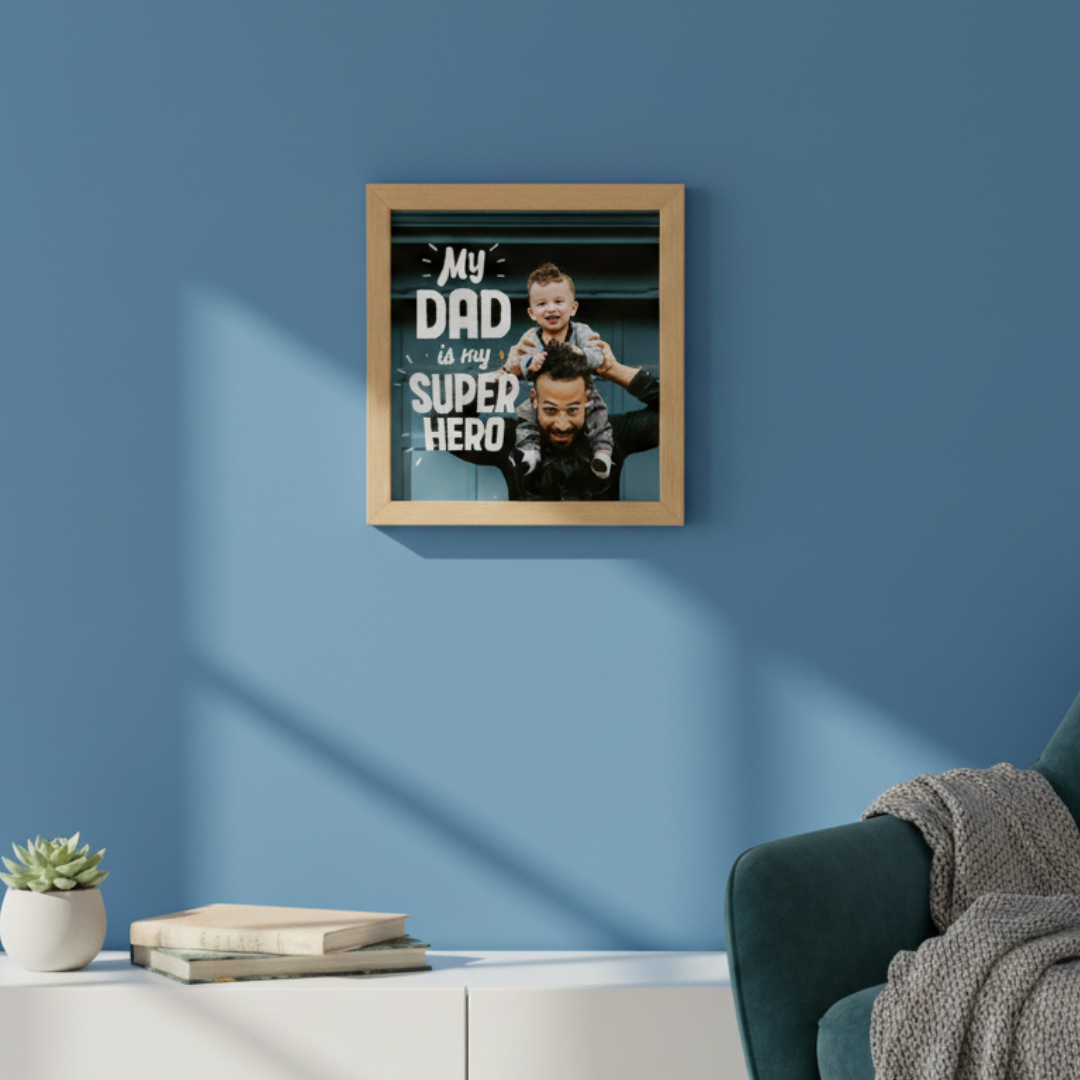 Personalized Dad My Super Hero Gift Frames