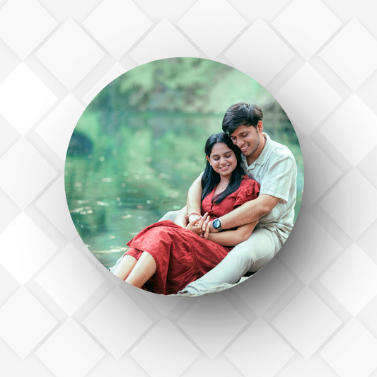 Round Shaped Fridge Magnet | Size 70mm