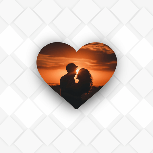 Love Shaped Fridge Magnet | Size 70mm
