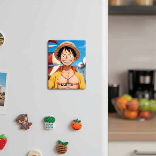 Luffy One Piece Fridge Magnet | Size 80mm * 100mm