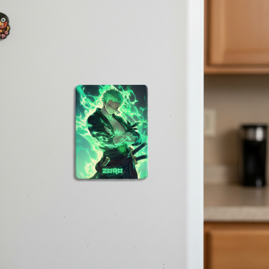 Zoro One Piece Fridge Magnet | Size 80mm * 100mm