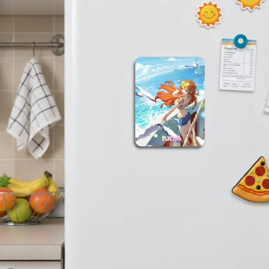 Nami One Piece Fridge Magnet | Size 80mm * 100mm